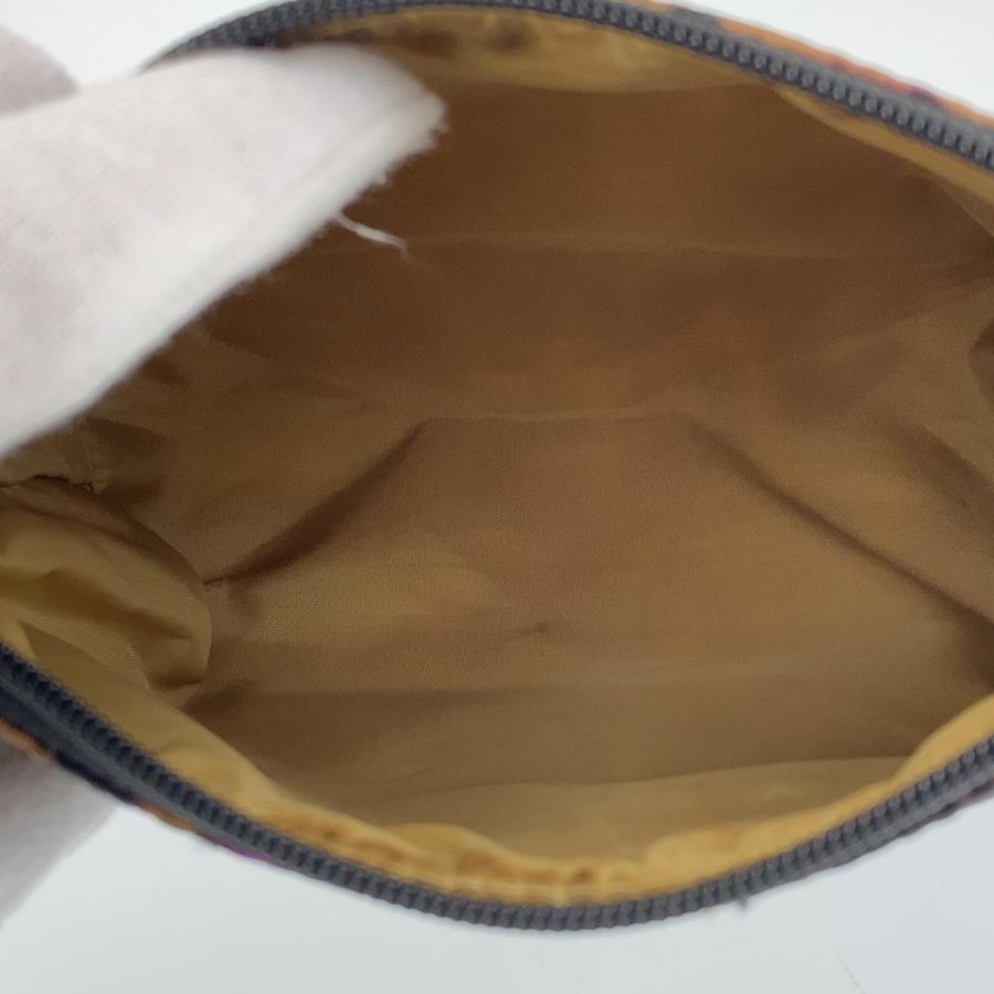 美品 COACH コーチ ブラウン ブラック パープル ナイロン/レザー ポーチ 小物入れ レディース 402419 | COACH | 04