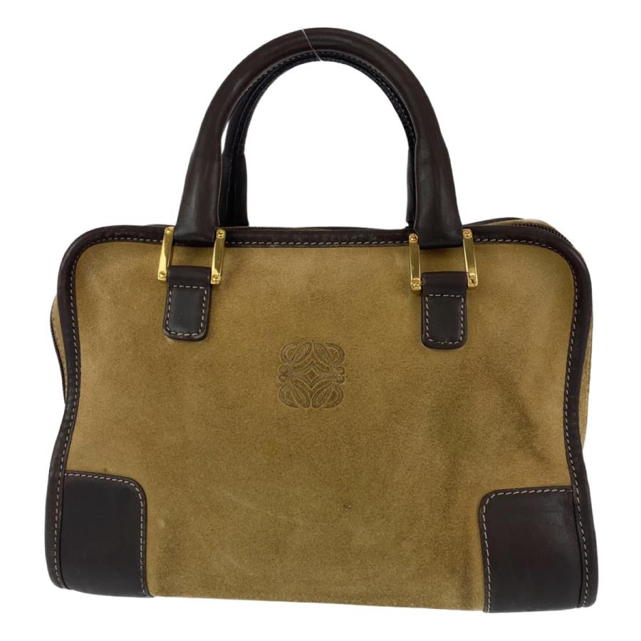LOEWE（ロエベ） アマソナ27 アナグラム ブラウン ゴールド金具