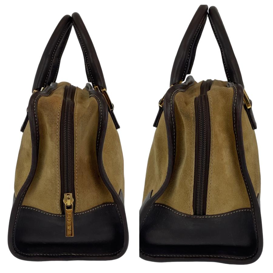 LOEWE（ロエベ） アマソナ27 アナグラム ブラウン ゴールド金具