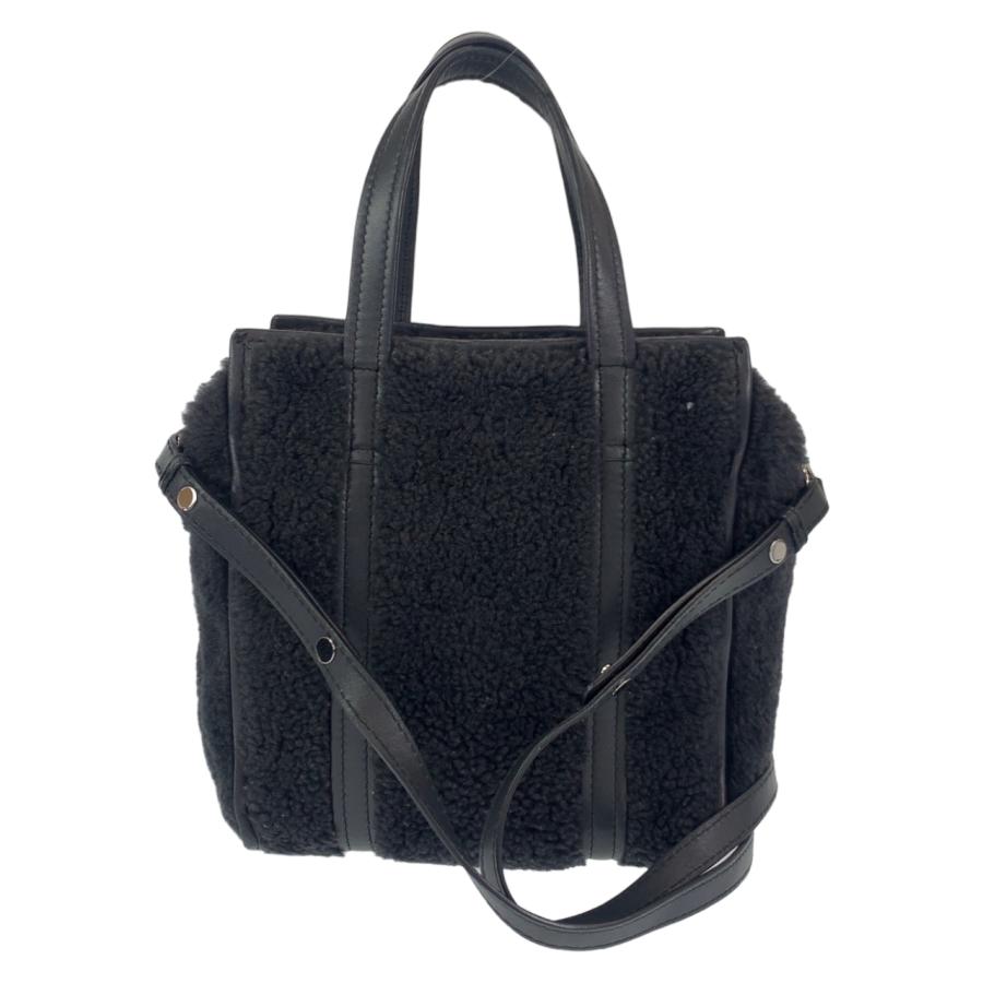 BALENCIAGA（バレンシアガ） 美品 バザールショッパー ブラック レザー 