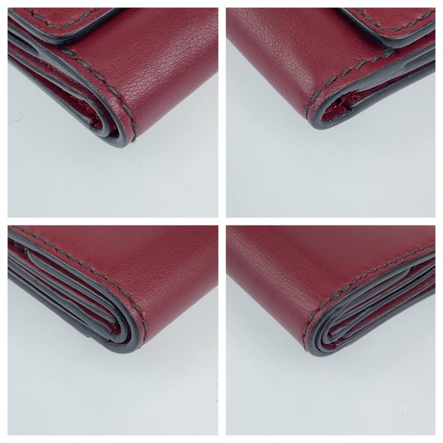 Christian Dior クリスチャンディオール D-FENCE LOTUS ワインレッド  