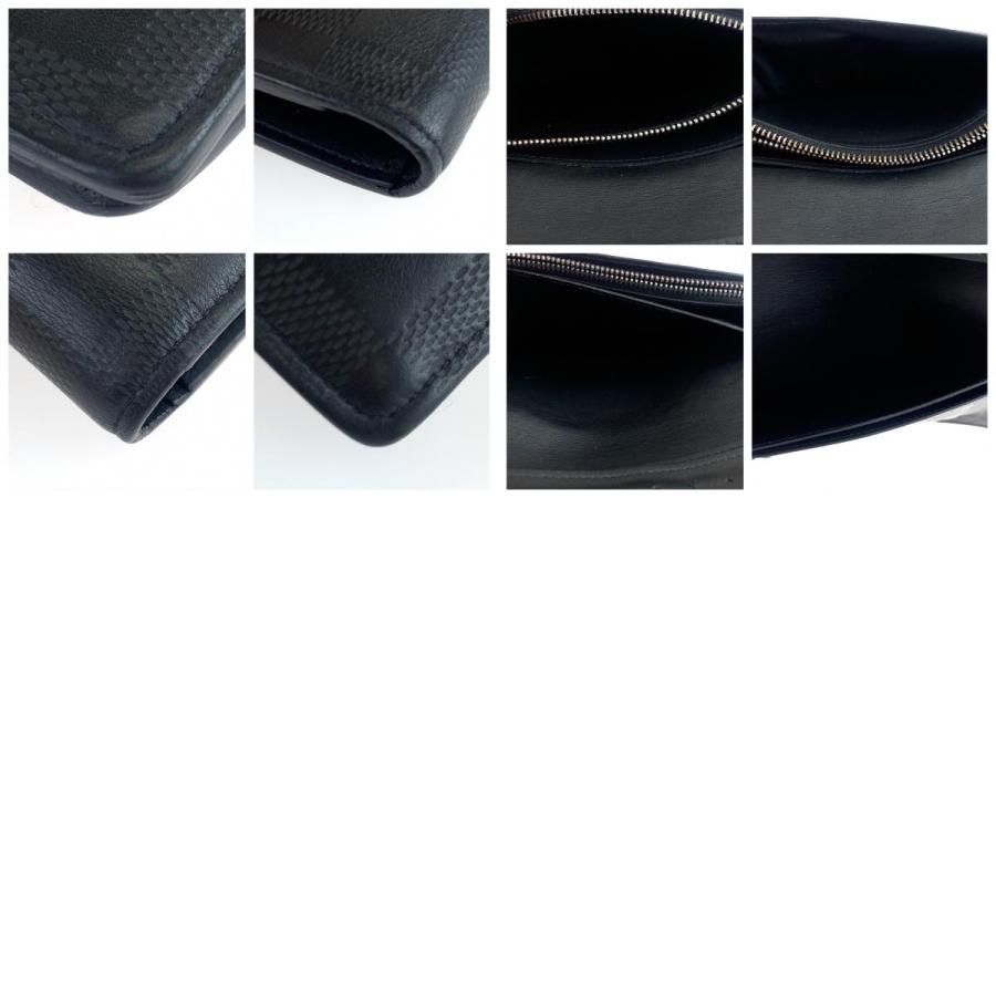 LOUIS VUITTON 美品 ルイヴィトン ダミエ アンフィニ ポルトフォイユ  