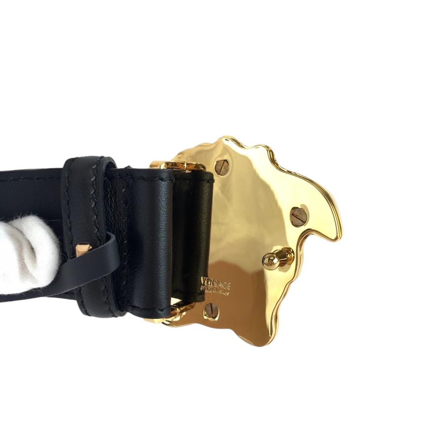 美品 VERSACE ヴェルサーチ メデューサ サイズ90/36 ブラック 黒