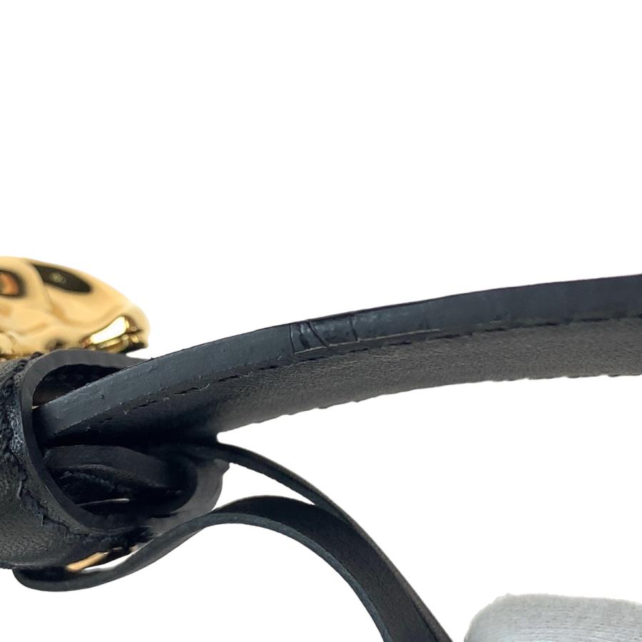 美品 VERSACE ヴェルサーチ メデューサ サイズ90/36 ブラック 黒