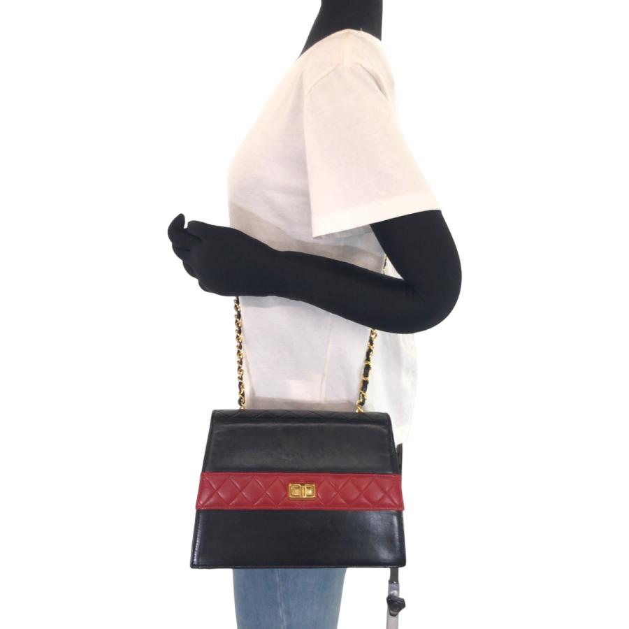 美品✨シャネル　マトラッセ　ショルダーバッグ　ターンロック　マトラッセ　レッド 楽天市場】CHANEL シャネル ミニマトラッセ チェーンショルダー