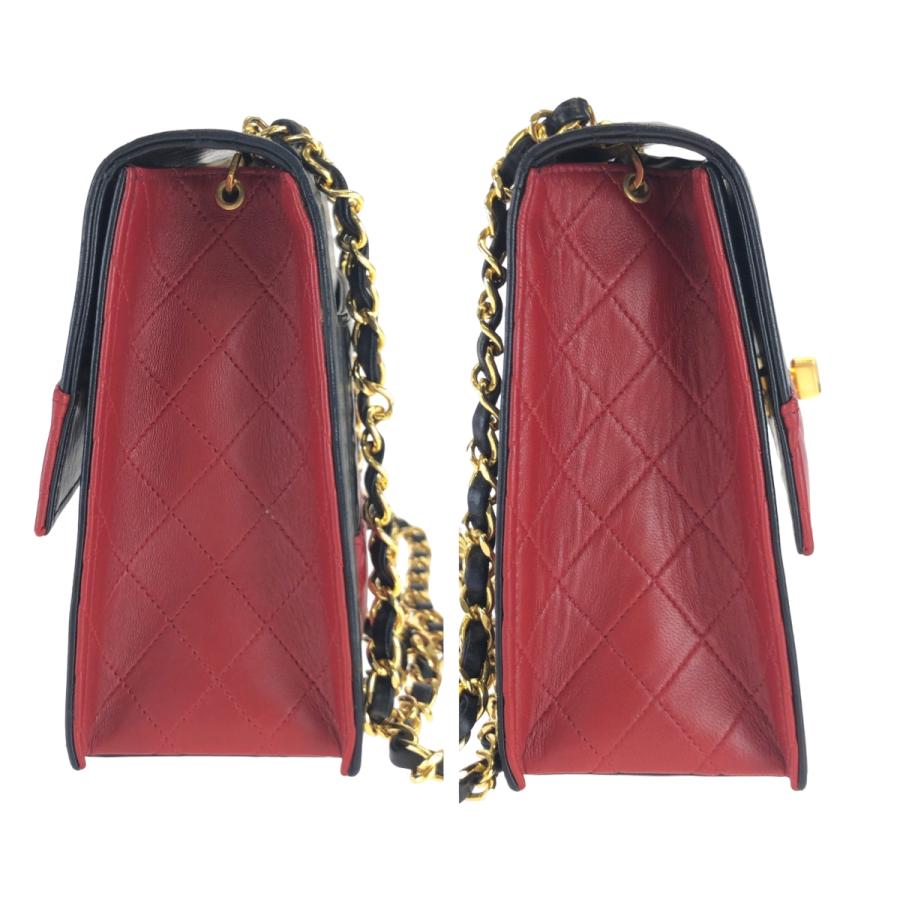 美品✨シャネル　マトラッセ　ショルダーバッグ　ターンロック　マトラッセ　レッド 楽天市場】CHANEL シャネル ミニマトラッセ チェーンショルダー