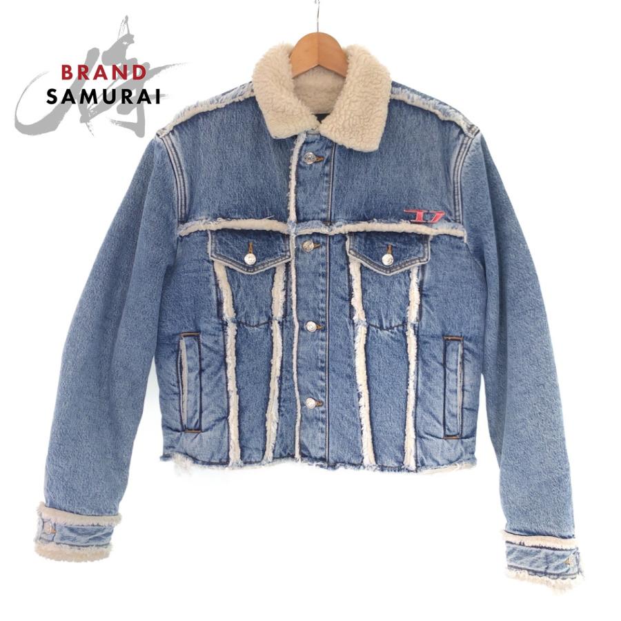 DIESEL（ディーゼル） 美品 ヴィンテージウォッシュ加工 裏ボア 中綿