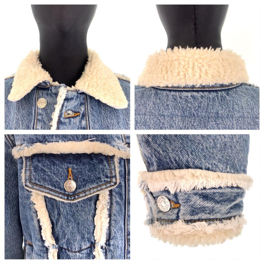 DIESEL（ディーゼル） 美品 ヴィンテージウォッシュ加工 裏ボア 中綿