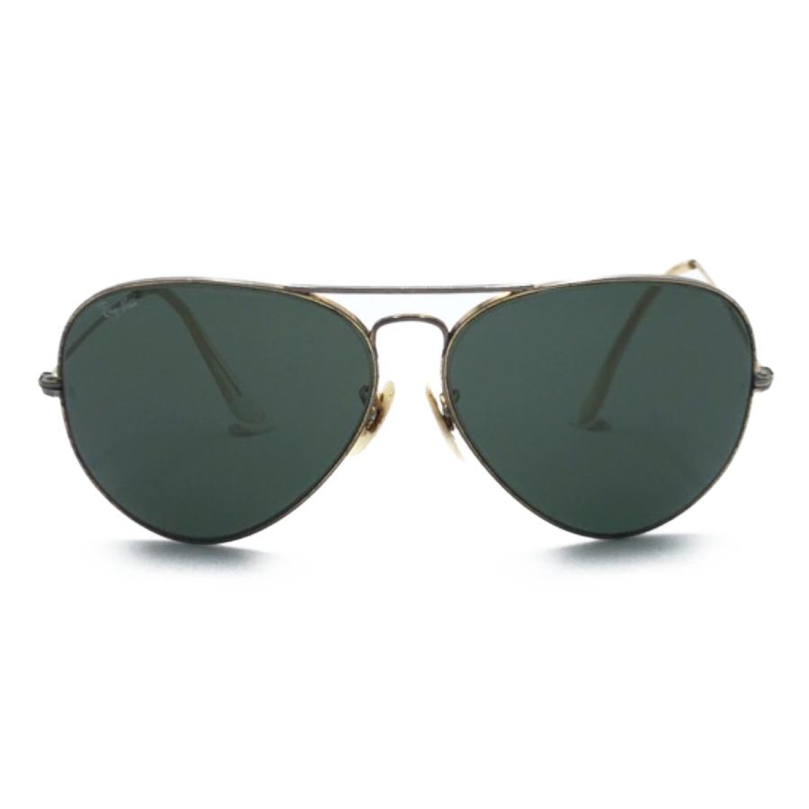 レイバン　アビエイター サングラス ゴールドフレーム　小物　U.S.A NEW AVIATOR Sunglasses in Gold and Green - RB3625 | Ray-Ban® US