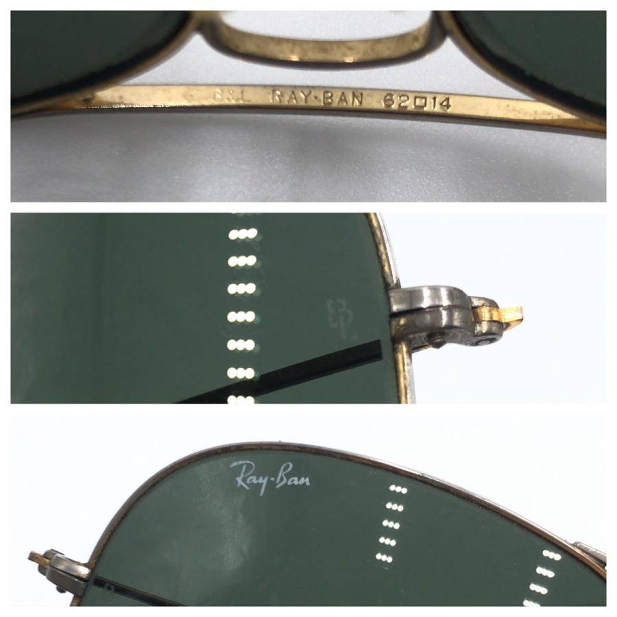 Ray-Ban レイバン B&L U.S.A アビエーター 男女兼用 ゴールド 金