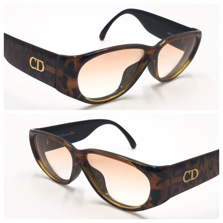Christian Dior クリスチャンディオール ブラウン 茶 ゴールド金具