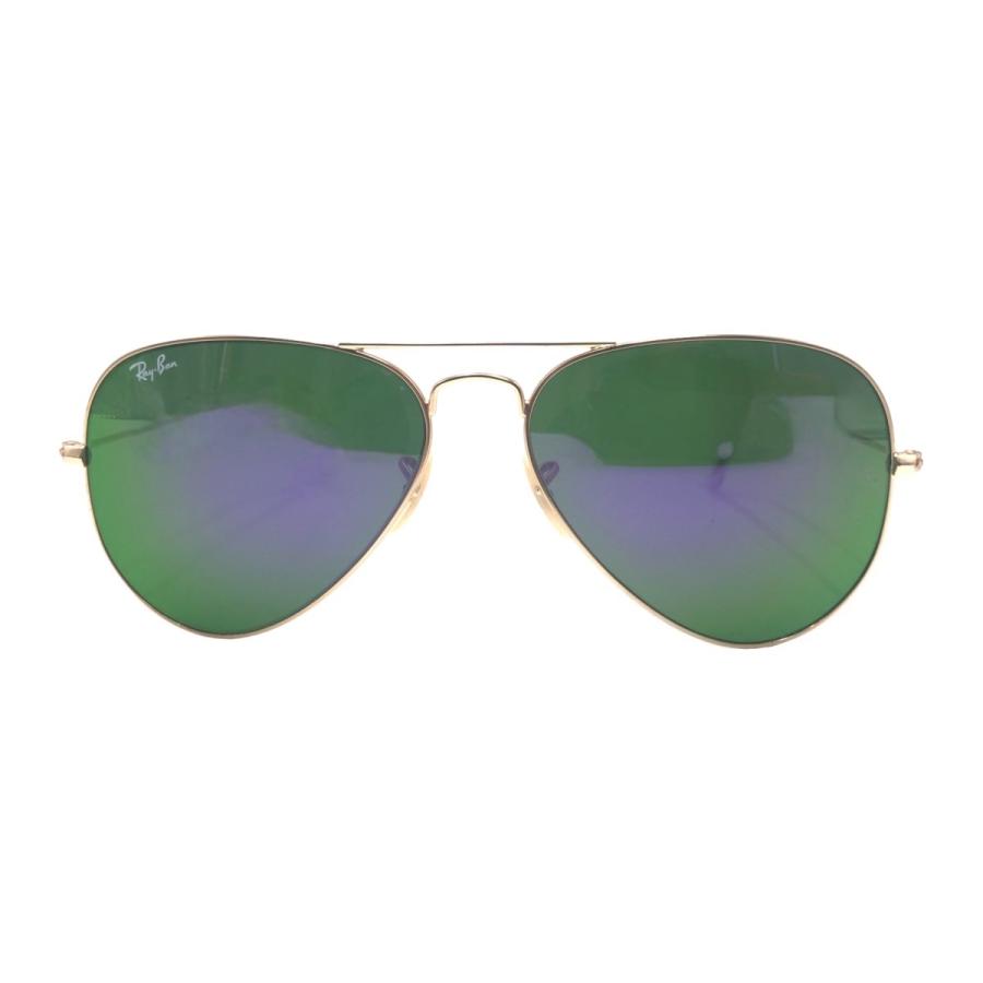 Ray-Ban（レイバン） アビエーター ラージメタル ゴールド 金 グリーン