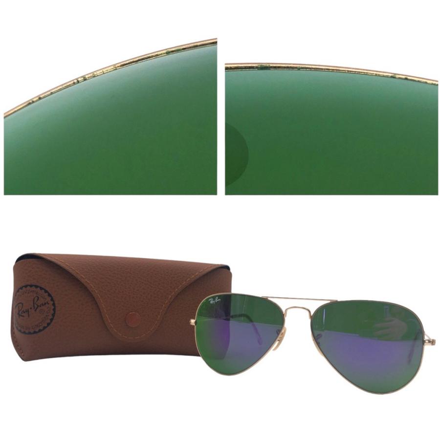 Ray-Ban（レイバン） アビエーター ラージメタル ゴールド 金 グリーン
