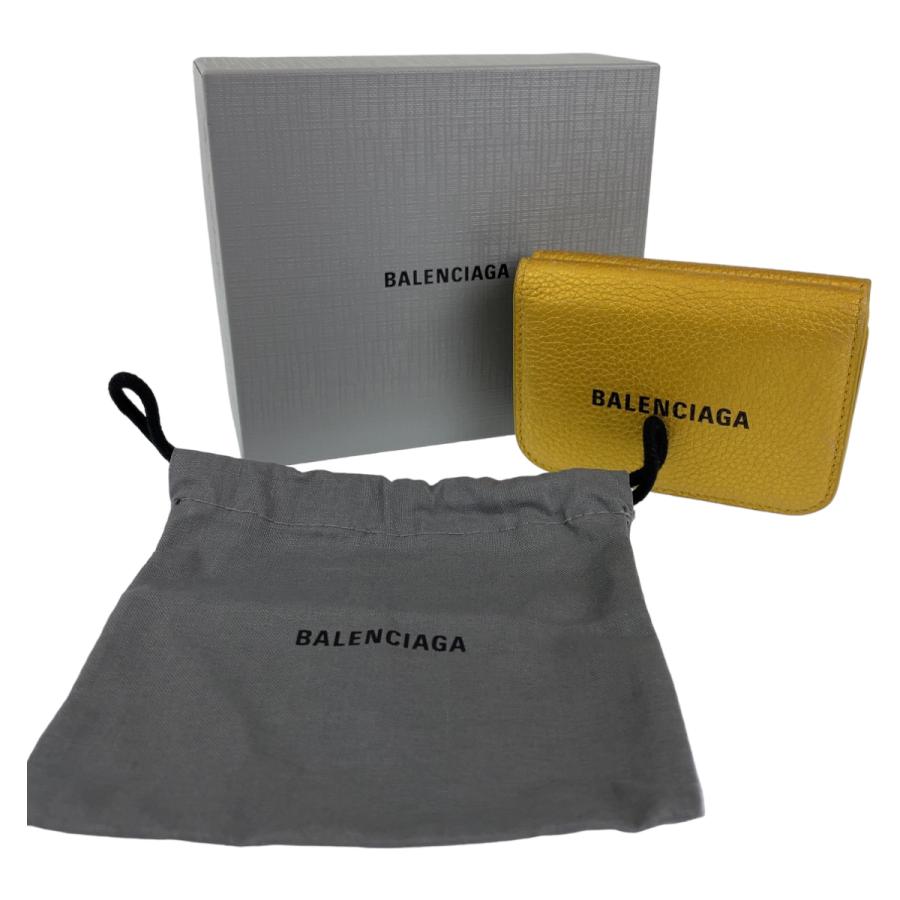 BALENCIAGA（バレンシアガ） 美品 エブリデイ キャッシュミニ ゴールド