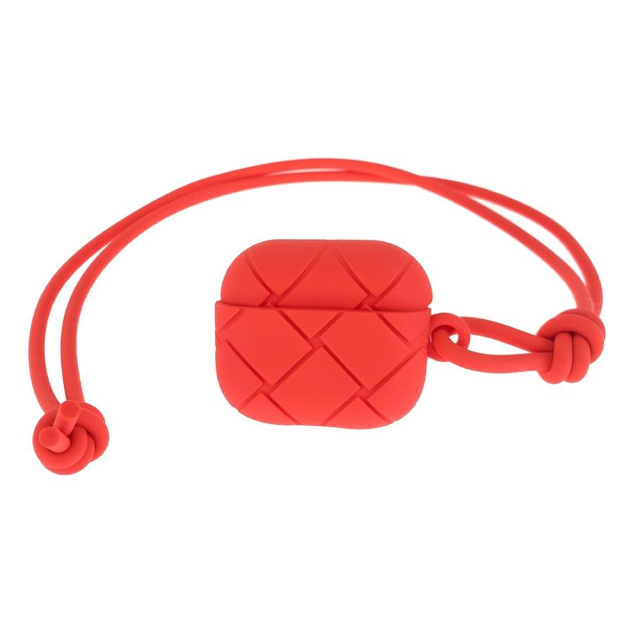 BOTTEGA VENETA ボッテガ AirPodsカバー　オレンジ 極美品】Bottega Veneta AIRPODS PRO ケース オレンジ