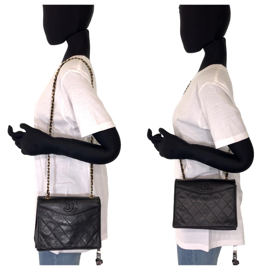 CHANEL（シャネル） ヴィンテージ マトラッセ シングルフラップ ココ