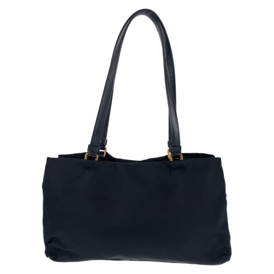 PRADA（プラダ） 三角ロゴプレート ブラック 黒 ゴールド金具 ナイロン