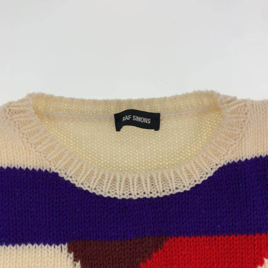美品 RAF SIMONS ラフシモンズ サイズ1 男女兼用 ホワイト 白 パープル