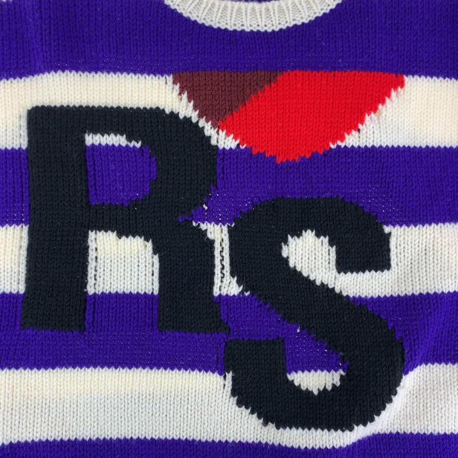 美品 RAF SIMONS ラフシモンズ サイズ1 男女兼用 ホワイト 白 パープル