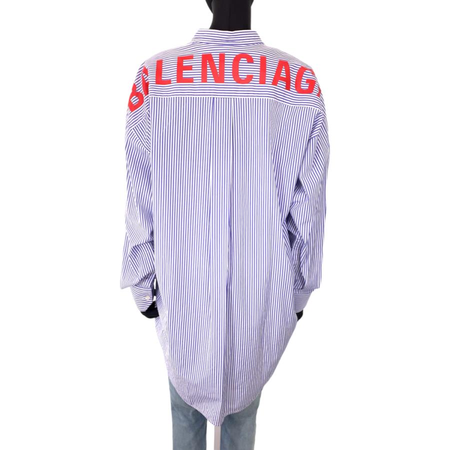 BALENCIAGA（バレンシアガ） 美品 ニュースウィングシャツ ストライプ