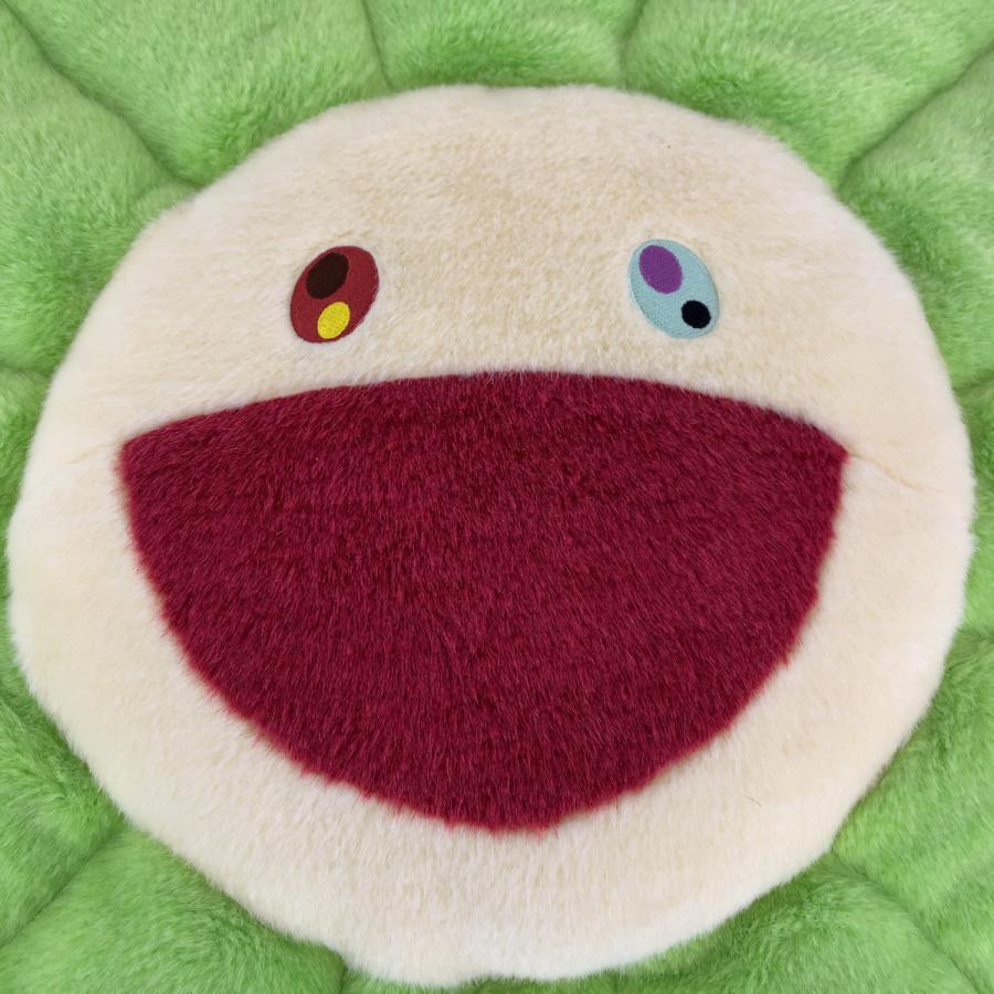 カイカイキキ kaikaikiki 村上隆 マルチカラー 黄緑 コットン フラワークッション ピロー レディース 404509 |  | 04