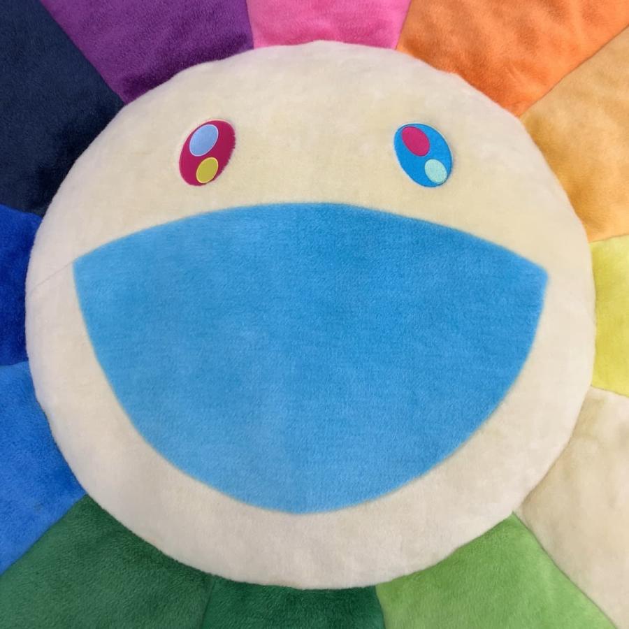 カイカイキキ Kaikai Kiki お花クッション レインボー150cm