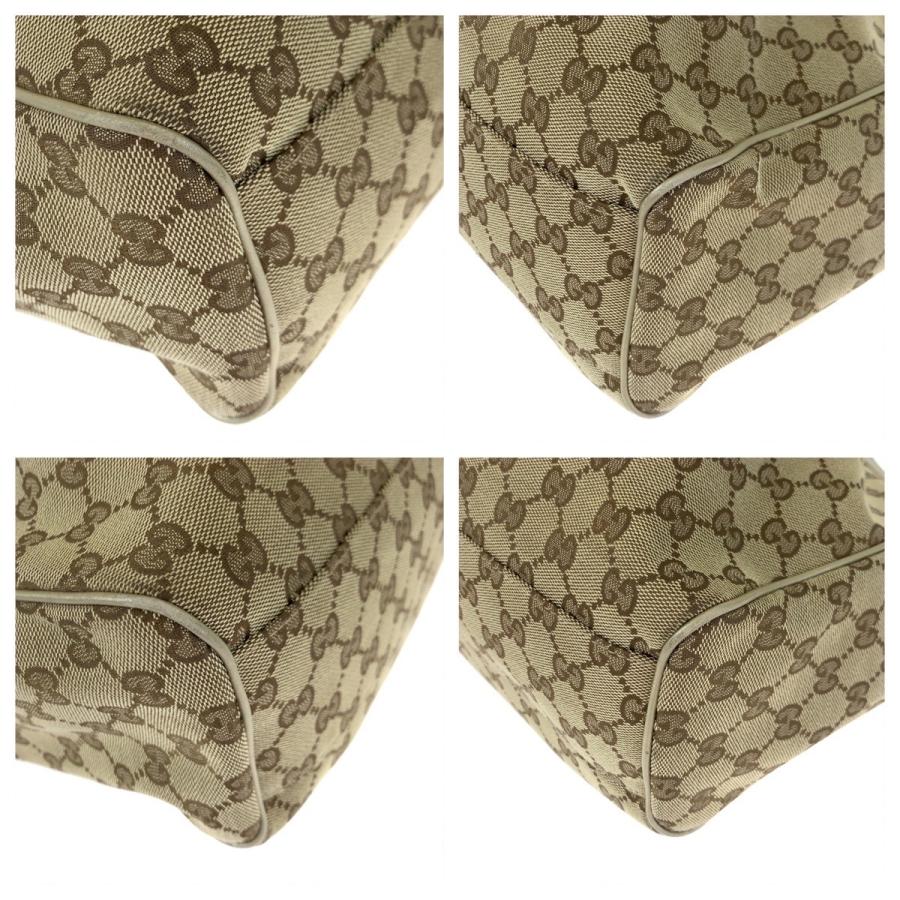 GUCCI（グッチ） 美品 スーキー ブラウン GGキャンバス/レザー 211944