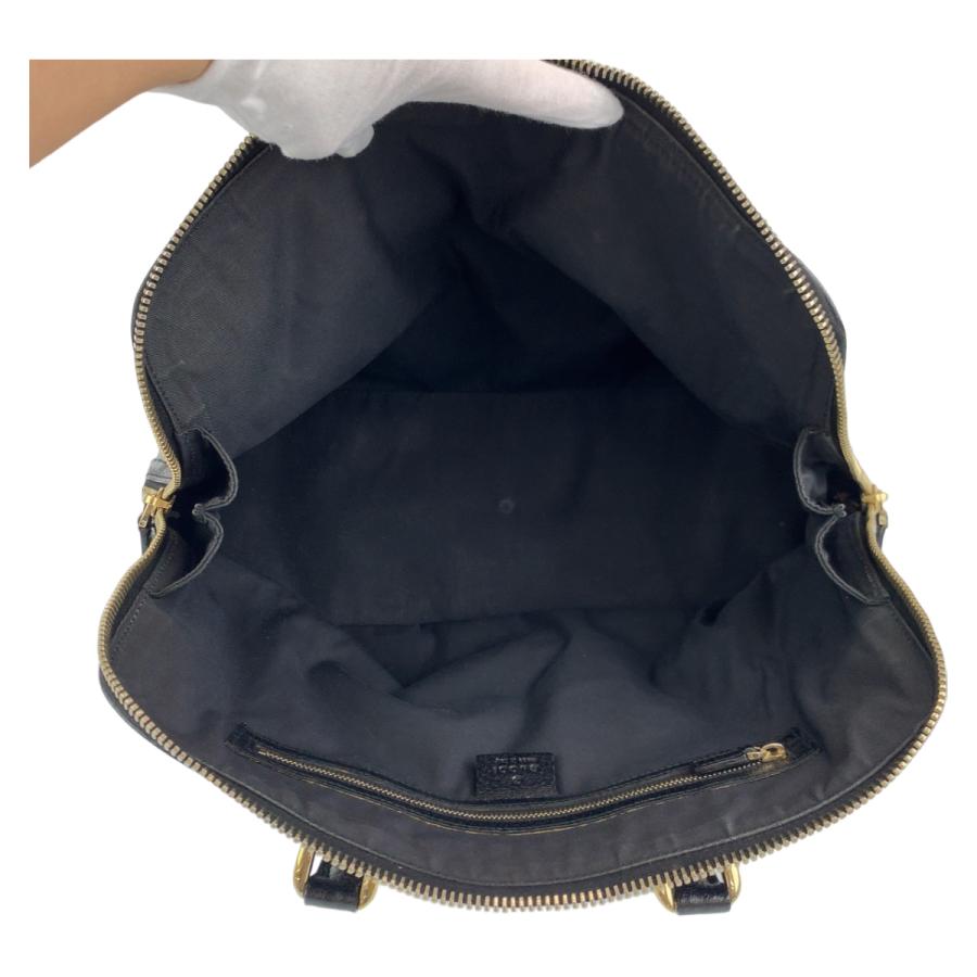 GUCCI（グッチ） ブラック 黒 ゴールド金具 GGキャンバス レザー 