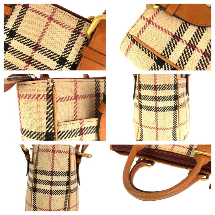 BURBERRY（バーバリー） ノバチェック ハンドバッグ ミニトート