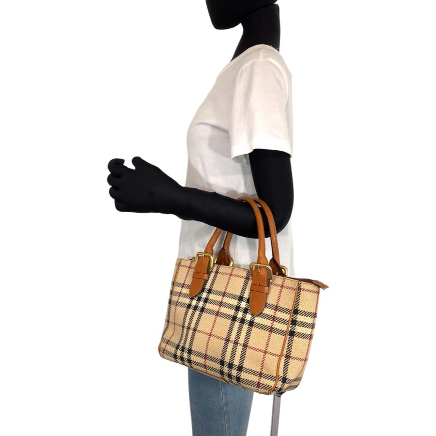 BURBERRY（バーバリー） ノバチェック ハンドバッグ ミニトート