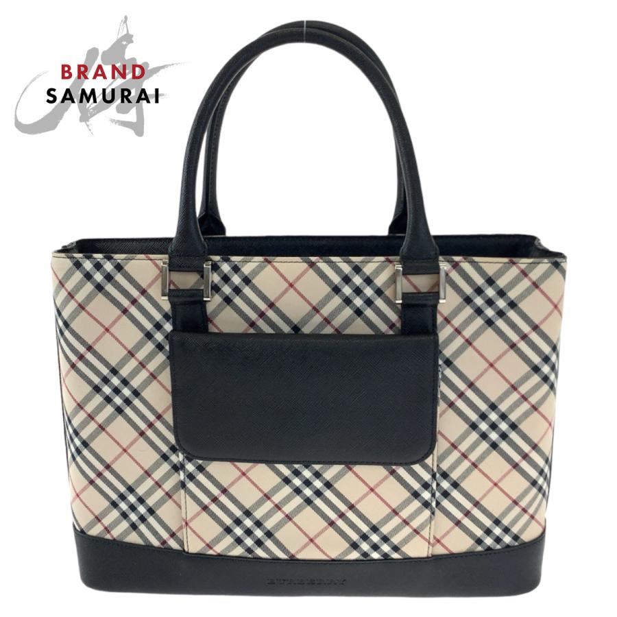 BURBERRY（バーバリー） 美品 ノバチェック ベージュ ブラック 黒