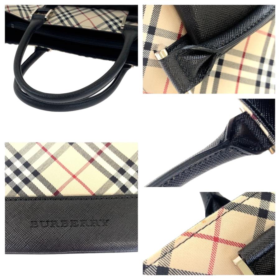 BURBERRY（バーバリー） 美品 ノバチェック ベージュ ブラック 黒