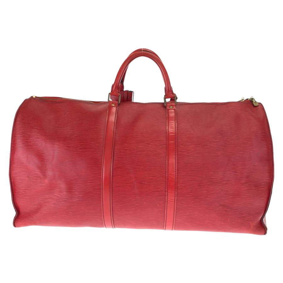 LOUIS VUITTON ルイヴィトン エピ キーポル60 レッド 赤