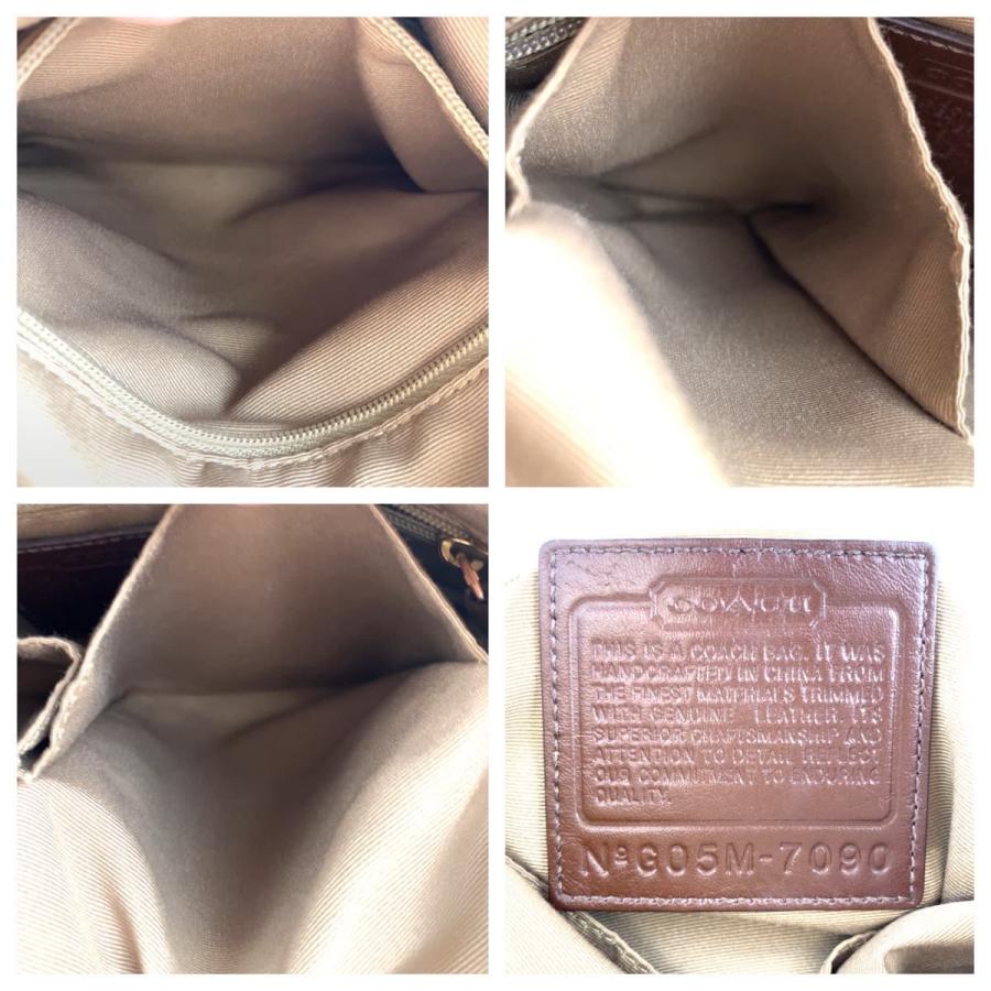 COACH コーチ シグネチャー ベージュ ゴールド キャンバス/レザー 7090 ショルダーバック ポシェット 斜め掛け可能 レディース 404698 | COACH | 03