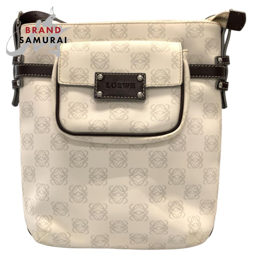 LOEWE ロエベ アナグラム ポーチ付き ホワイト 白 PVC ショルダーバッグ 斜め掛け レディース 404771 : BRAND SAMURAI - 通販 - Yahoo!ショッピング LOEWE ロエベ アナグラム ポーチ付き ホワイト 白 PVC ショルダーバッグ 斜め掛け レディース 404771 : BRAND SAMURAI - 通販 - Yahoo!ショッピング