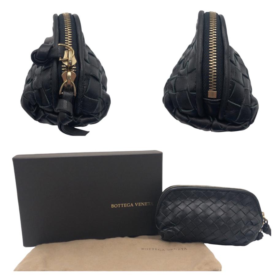 BOTTEGAVENETA ボッテガヴェネタ イントレチャート ブラック 黒 レザー 132533 ポーチ アクセサリーポーチ メイクポーチ 404789 |  | 06