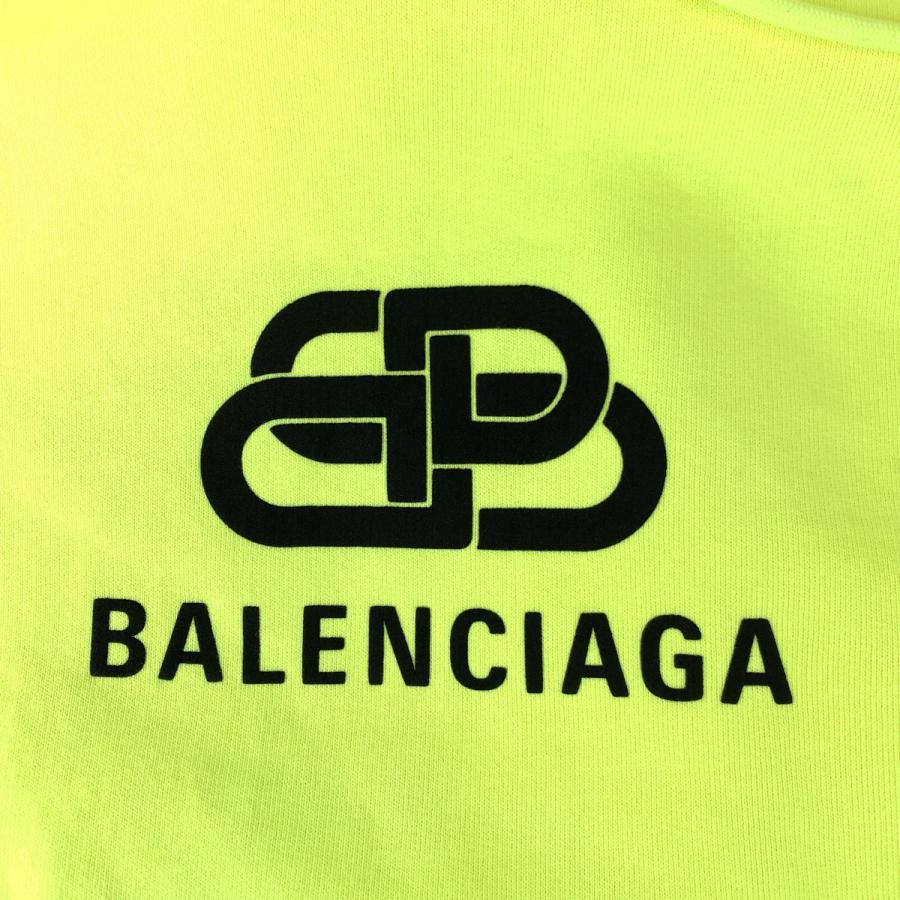 BALENCIAGA（バレンシアガ） 美品 BB Hoodie サイズM ネオンイエロー