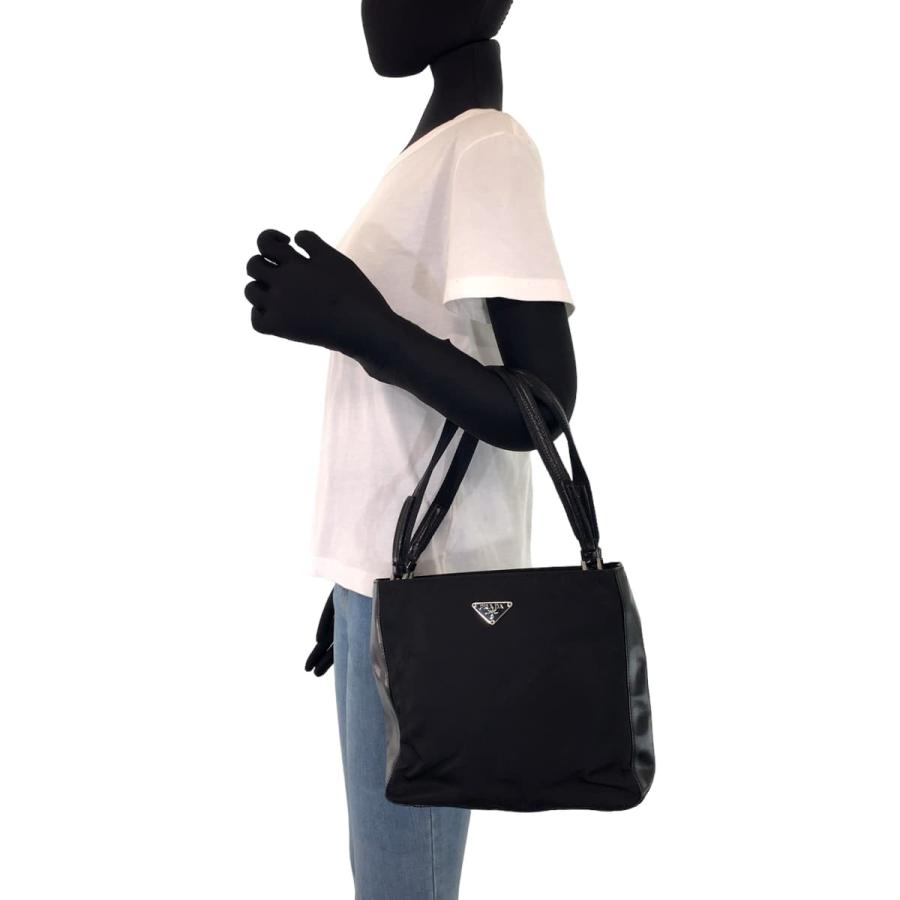 PRADA（プラダ） テスート ブラック 黒 ナイロン トートバッグ