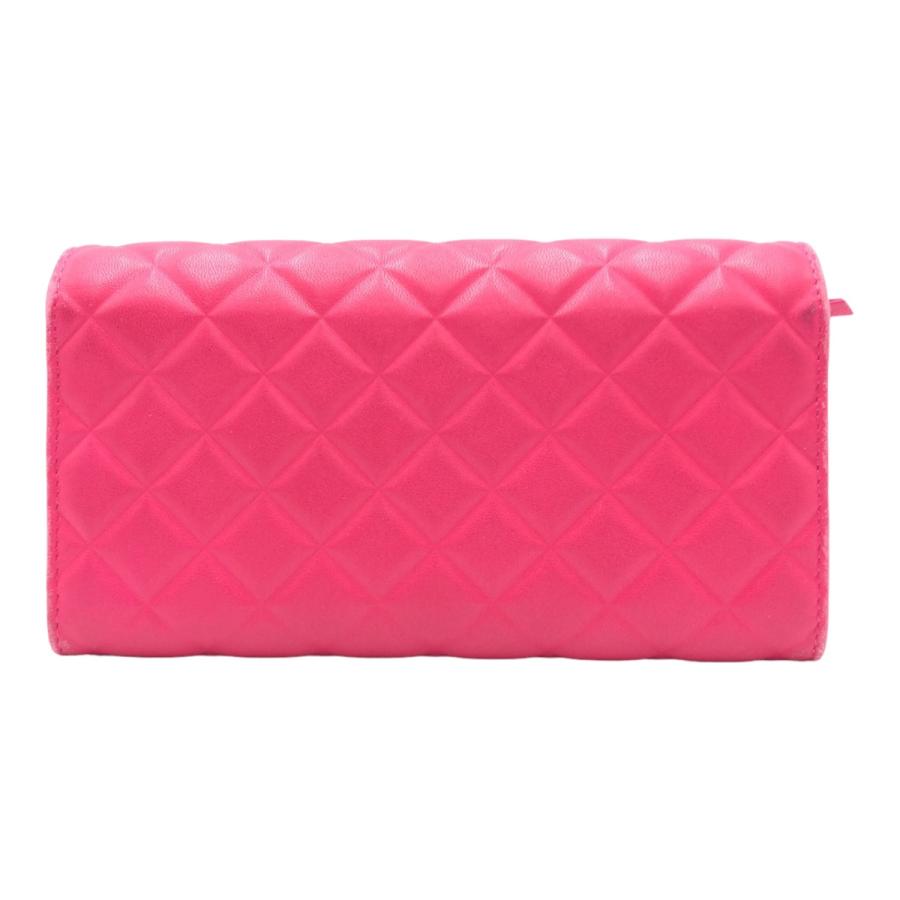 CHANEL（シャネル） 美品 マトラッセ ココマーク ピンク シルバー金具