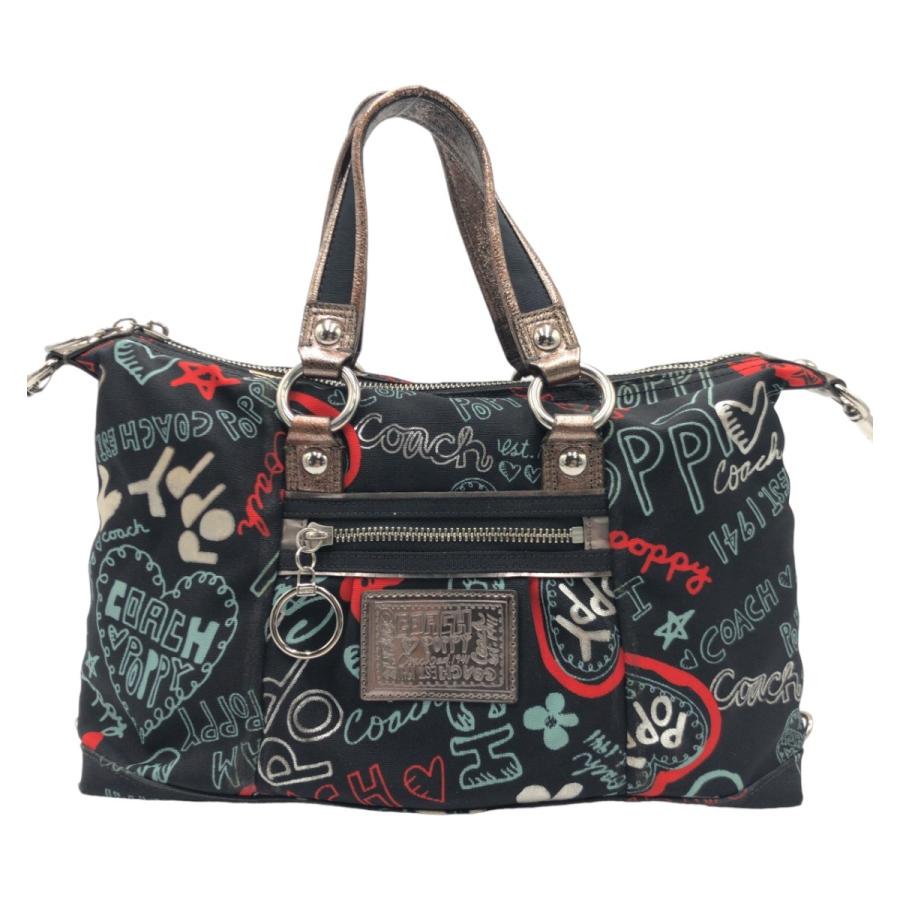 COACH（コーチ） 美品 ポピー グラフィティ ラクシー サッチェル