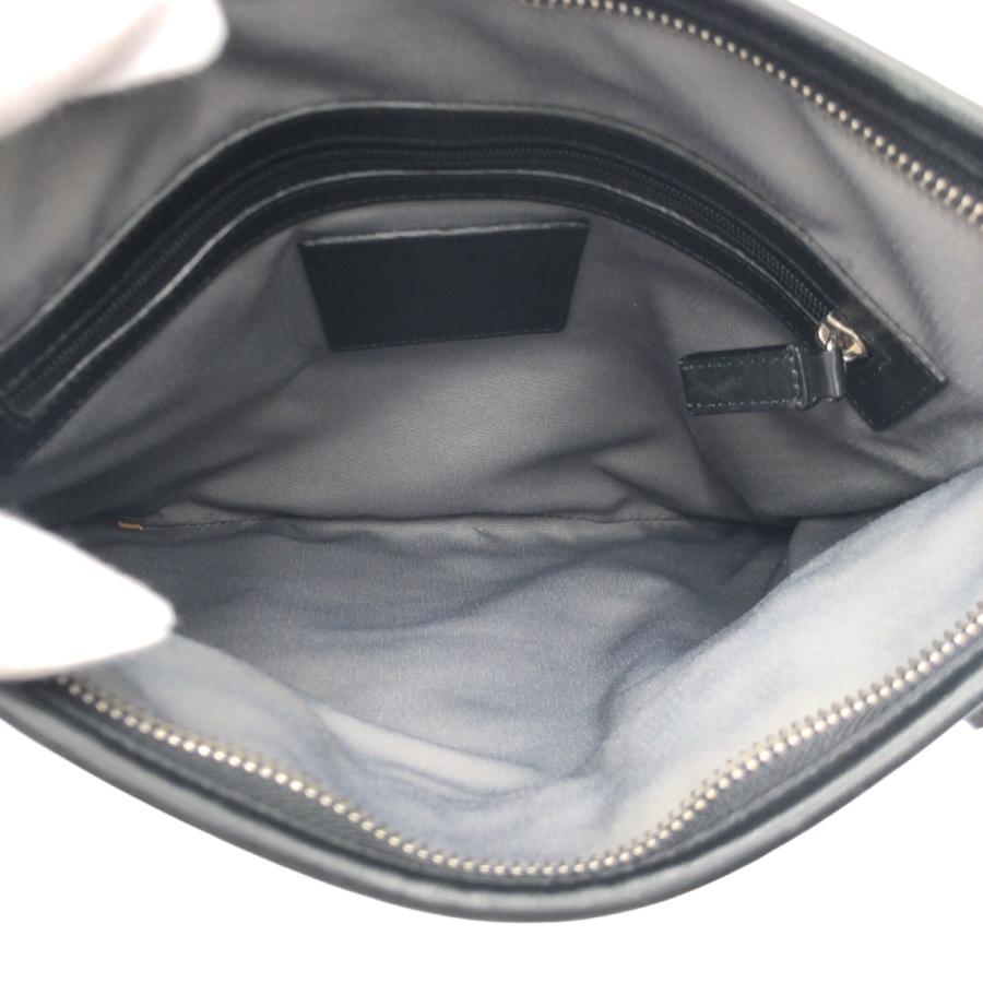 COACH（コーチ） シグネチャー ブラック 黒 シルバー金具 レザー