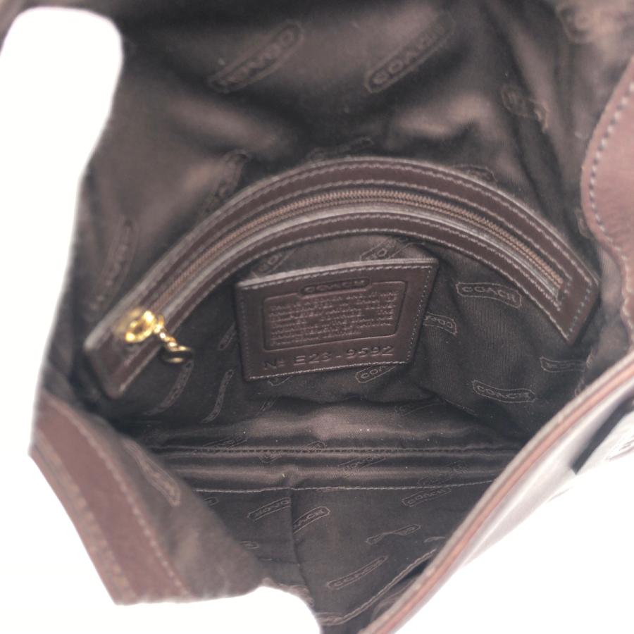 COACH（コーチ） ブラウン 茶 ゴールド金具 レザー 9592 ショルダー