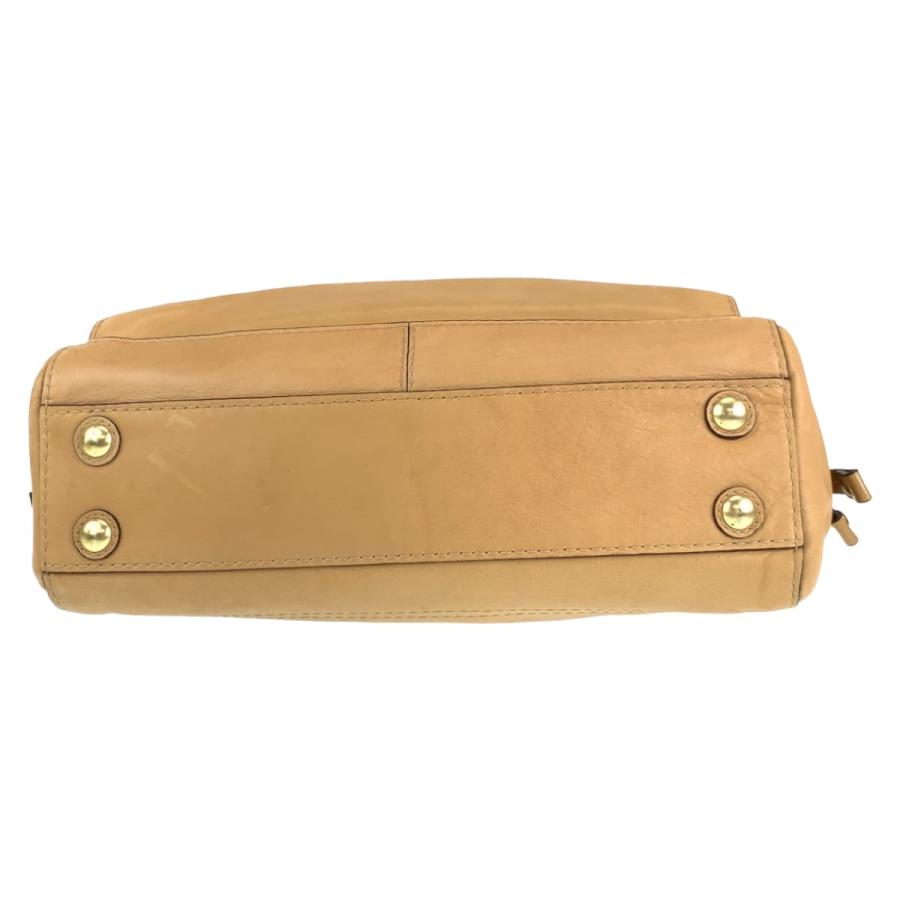 COACH（コーチ） ペイトン ターンロック ベージュ レザー 14522 トート