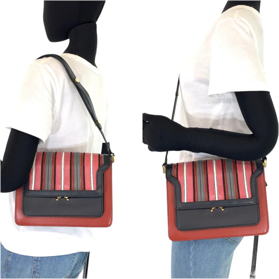 MARNI 美品 マルニ Trunk トランク ミディアムバッグ マルチカラー 
