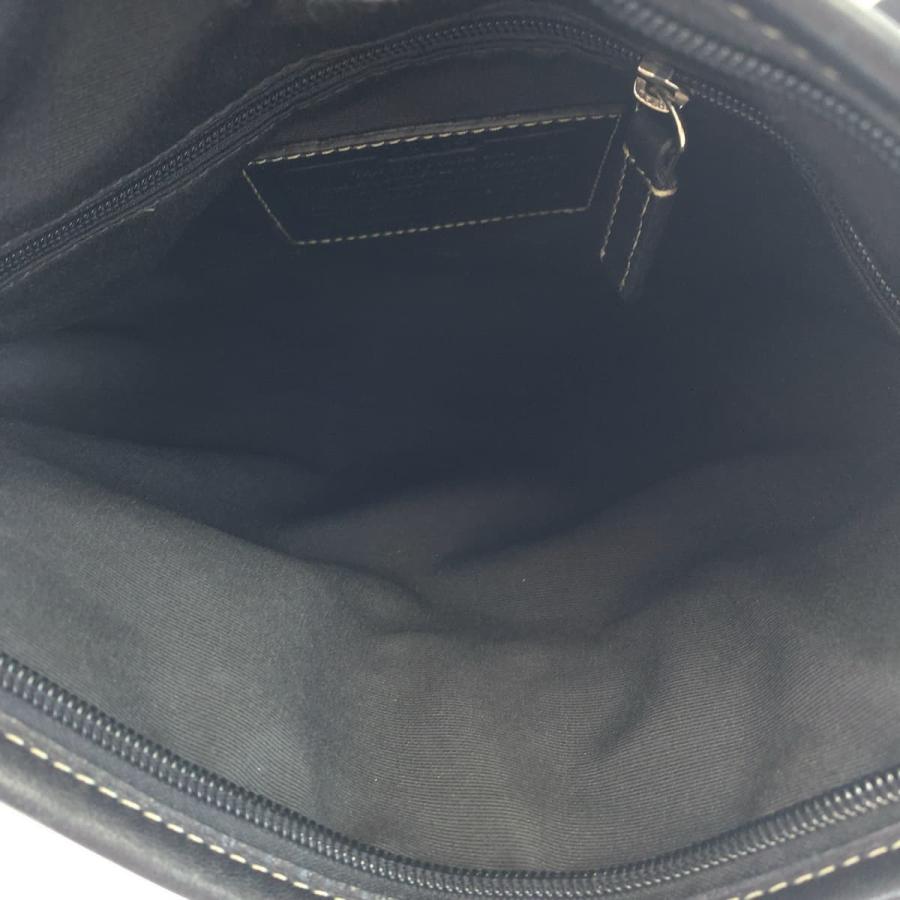 COACH（コーチ） シグネチャー ヘリテージ ストライプ ブラック 黒