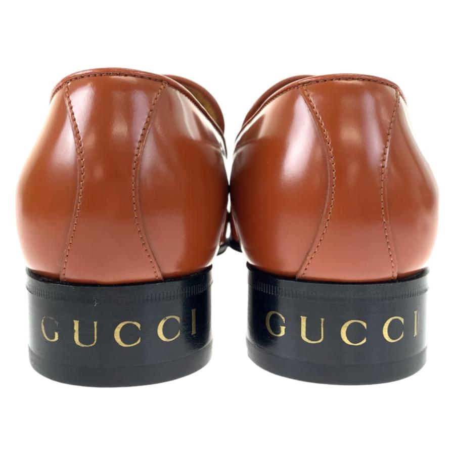 GUCCI（グッチ） 新品未使用 タッセル サイズ6 ブラウン 茶 レザー