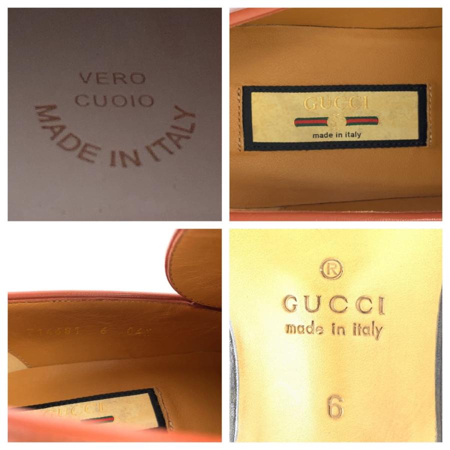 GUCCI タッセルローファー ブラウン レザー UK8.5 714681 箱 GUCCI（グッチ） 新品未使用 タッセル サイズ6 ブラウン 茶 レザー