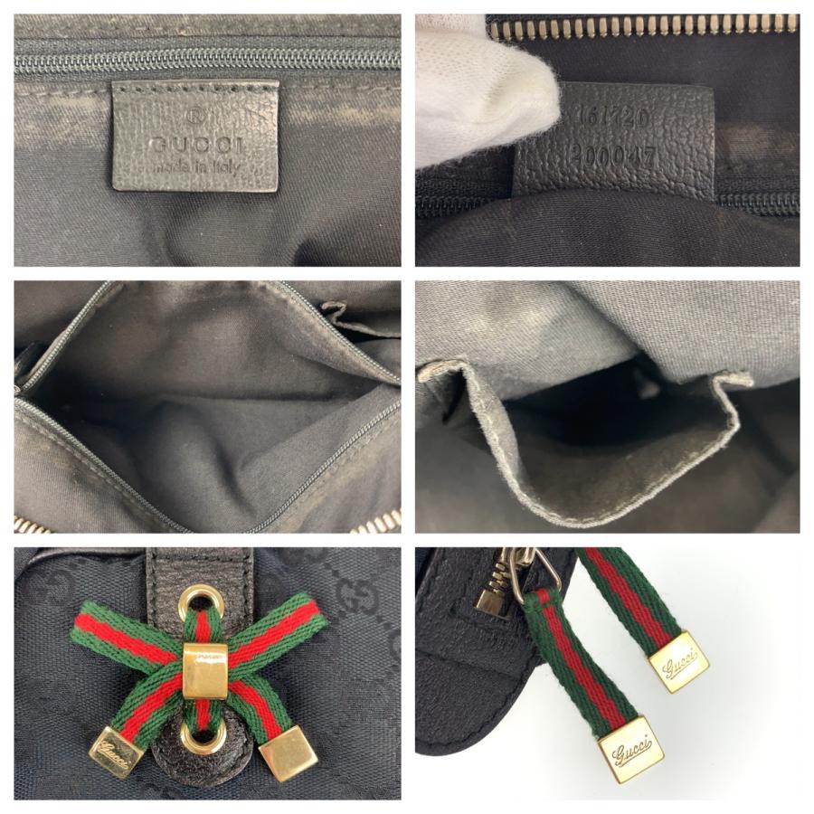 GUCCI 美品 グッチ プリンシー シェリーライン ブラック GG GUCCI 美品 グッチ プリンシー シェリーライン ブラック GG