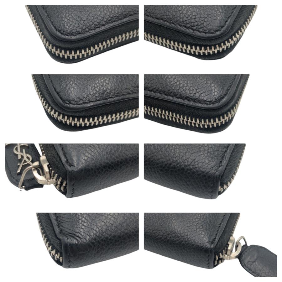 SAINT LAURENT PARIS サンローランパリ YSL ブラック シルバー金具