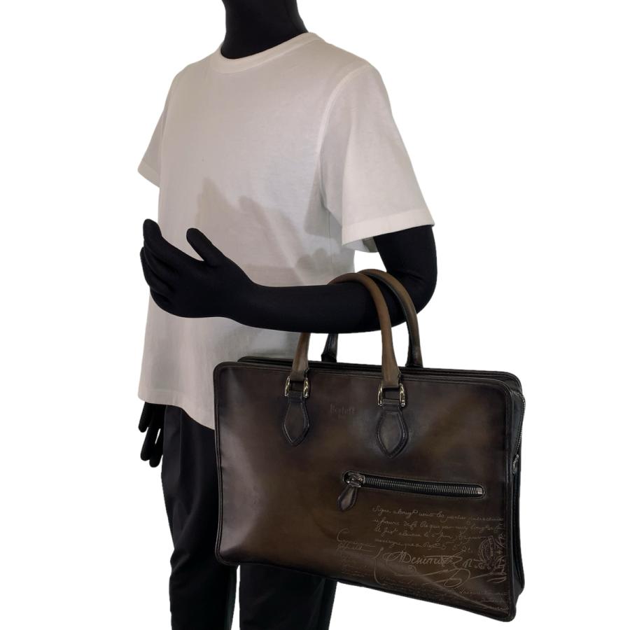 美品 Berluti ベルルッティ アンジュール カリグラフィ スクリット